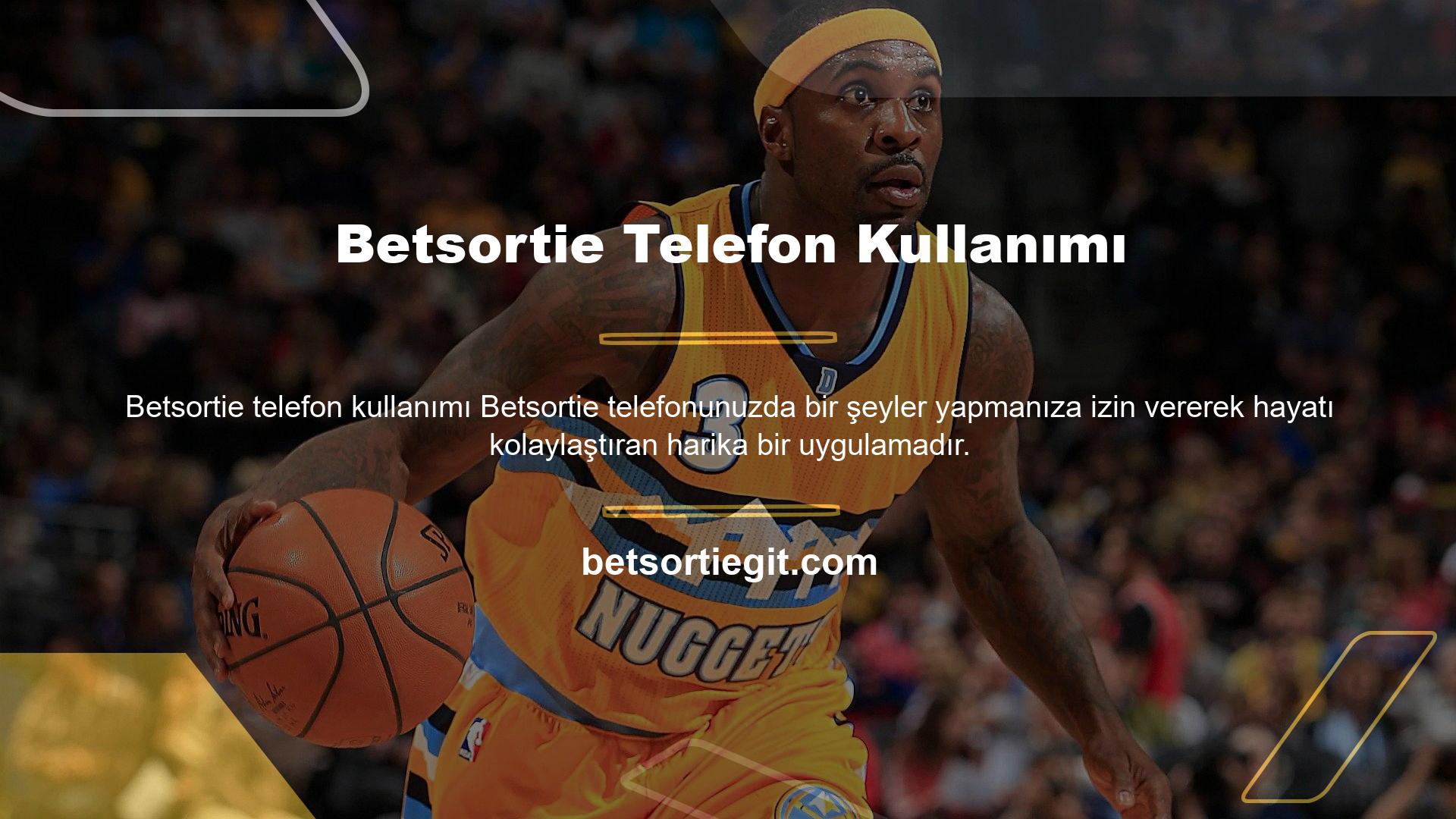 Sadece App Store veya Google Play Store'a gidin ve Betsortie mobil uygulamasını indirin